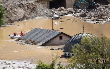 Poplave u Jablanici u BiH