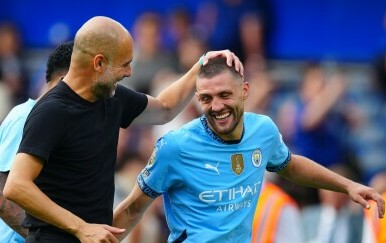 Mateo Kovačić i Pep Guardiola