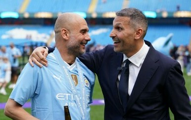 Pep Guardiola i Khaldoon Al Mubarak