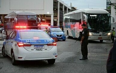 Policija u Brazilu, ilustracija