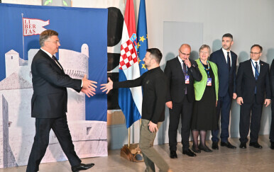 Volodimir Zelenski i Andrej Plenković u Dubrovniku - 6