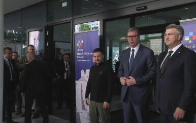 Aleksandar Vučić, Andrej Plenković i Volodimir Zelenski