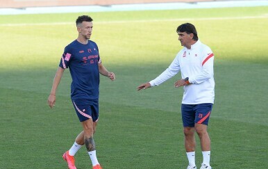 Ivan Perišić i Zlatko Dalić