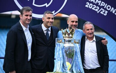 Pep Guardiola i Txiki Begiristain