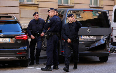 U centru Zagreba ozlijeđen policajac