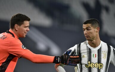 Cristiano Ronaldo i Wojciech Szczęsny