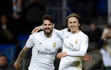 Isco i Luka Modrić