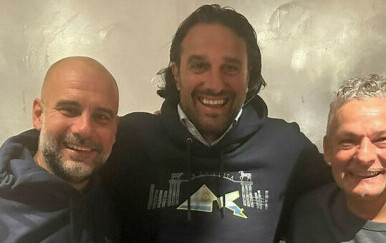 Pep Guardiola, Luca Toni i Roberto Baggio