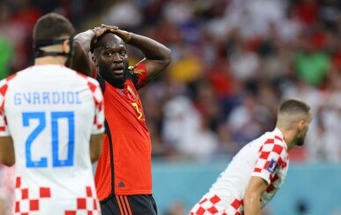 Romelu Lukaku protiv Hrvatske