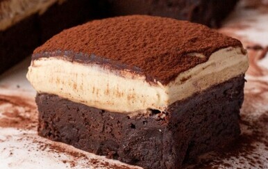 Tiramisu brownie