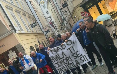 Navijači Dinama u Salzburgu