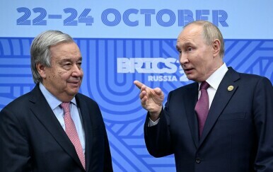 Antonio Guterres, Vladimir Putin