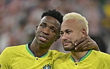 Vinicius i Neymar protiv Hrvatske