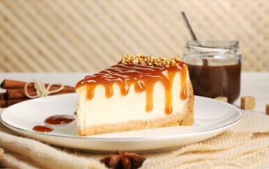 Cheesecake s karamelom