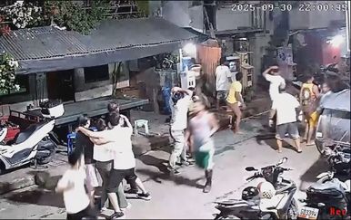 Snimljen trenutak potresa na Filipinima