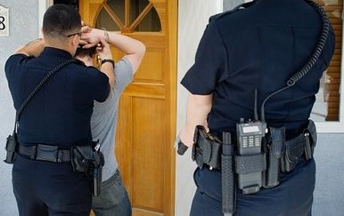 Uhićenje, ilustracija