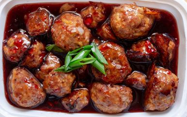 Mesne okruglice s pekmezom od grožđa recept