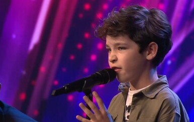 Roko Kolarić u drugoj emisiji showa Supertalent