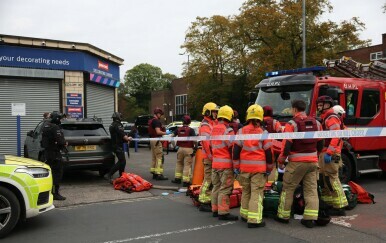 Hitne službe na mjestu napada u Manchesteru