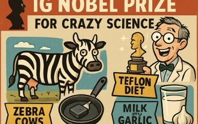 Krava sa zebrastim uzorkom i teflon za gubitak kilograma: Proglašeni dobitnici neozbiljnog "Nobela"