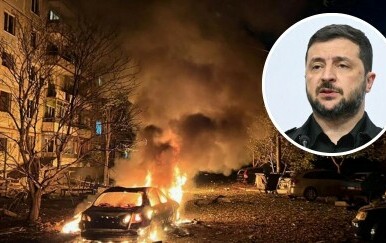 Razaranje Zaporižja i Volodimir Zelenski