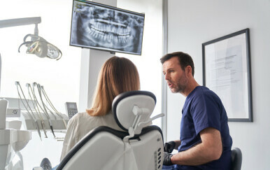 Stomatolog, ilustracija