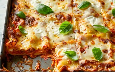 Lazanje iz plitkog lima za pečnje recept