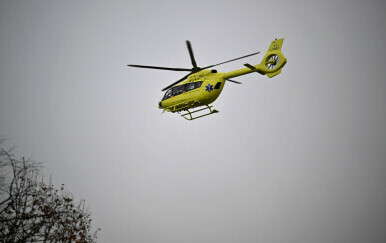 Helikopter hitne pomoći, ilustracija