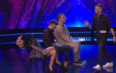 Sedin Puce u trećoj emisiji showa Supertalent