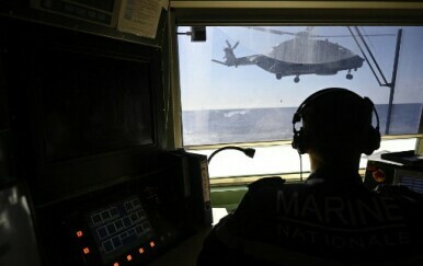 Vježba iznad Sjevernog mora