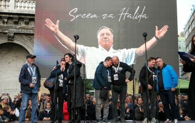 Oproštaj od Halida Bešlića u Sarajevu - 1