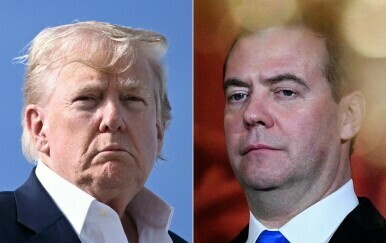 Donald Trump i Dmitrij Medjedev