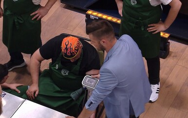 MasterChef: Ivanu Bariću pozlilo, a u mislima mu je bilo samo jedno: "Iznevjerio sam ih!"
