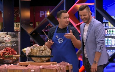 MasterChef: Ivan se zapravo pobrinuo da je pršut daleko od požara! "E moj Ivane!"