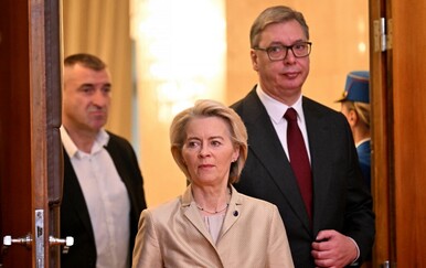 Ursula von der Leyen i Aleksandar Vučić