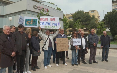 Prosvjed bivših radnika Dalme