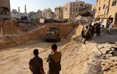 Iskopavanje tijela u Gazi