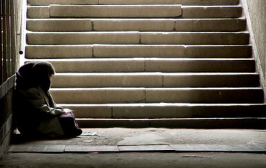 Beskućnik, ilustracija