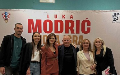 Obitelj Modrić na predstavi ''Luka Modrić: Moja igra'' - 2