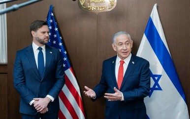 J. D. Vance i Benjamin Netanyahu
