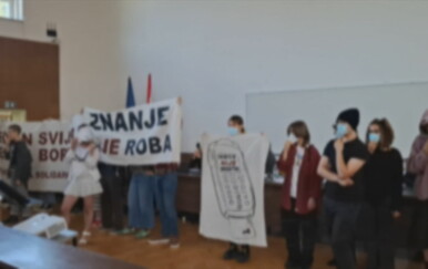 Prosvjed studenata Filozofskog fakulteta - 2