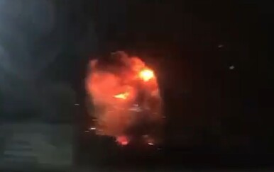 Eksplozija u ruskoj tvornici, screenshot