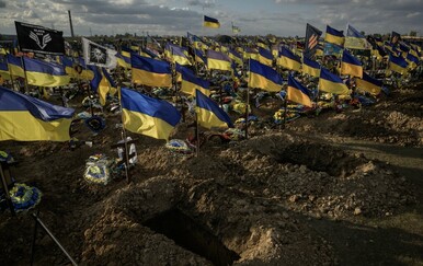 Grobovi za ukrajinske vojnike