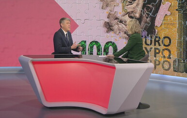 Boris Lalovac i Sabina Tandara Knezović, reporterka Dnevnika Nove TV
