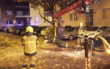 Vatrogasci na intervenciji u Zagrebu