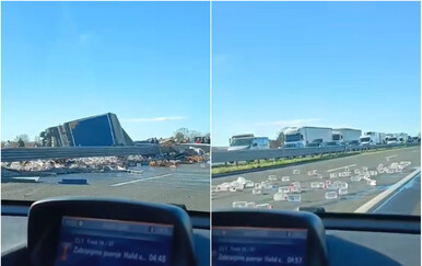 Prometna nesreća na zagrebačkoj obilaznici