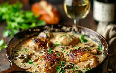 Čudesno francusko jelo koje slavu duguje žilavom mesu: Recept za meku piletinu u prefinom umaku