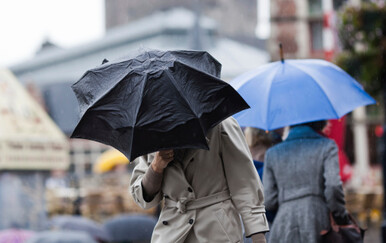 Kiša i vjetar, ilustracija