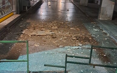 Drama u Zagrebu: Urušio se strop tržnice Dolac