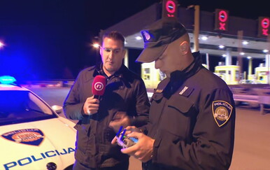 Policajci dronovima nadzirali promet